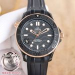Omega Seamaster 8806 Movement Luminous Coating Ceramic Bezel/Dial Watch